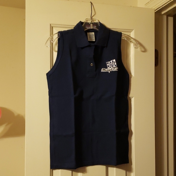 Fruit of the Loom Tops - Fruit Of The Loom Blue Sleeveless Miller Lite Miller Time Top